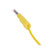 R-TECH 524600 Test Lead 100cm Retractable Shroud 4mm Stackable Plug Yellow 600V