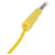 R-TECH 524600 Test Lead 100cm Retractable Shroud 4mm Stackable Plug Yellow 600V