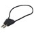 R-TECH 524645 Test Lead 25cm 4mm Stackable Plugs Black