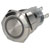 R-TECH 524650 19mm IP65 Vandal Resistant Switch SPDT RGB Ring LED Flush S/St