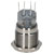 R-TECH 524650 19mm IP65 Vandal Resistant Switch SPDT RGB Ring LED Flush S/St