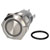 R-TECH 524650 19mm IP65 Vandal Resistant Switch SPDT RGB Ring LED Flush S/St
