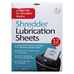 Cathedral Products SHLS12 Shredder Lubrication Sheets (12 Pack)