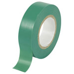 TruComponents 524758 Electrical tape Green (L x W) 20 m x 19 mm