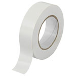 TruComponents 524765 Electrical tape White (L x W) 20 m x 19 mm