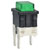 R-TECH 524778 Push button switch, SP, latching, green Illuminated, 16A 250V
