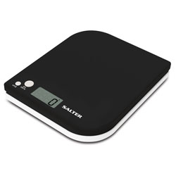 Salter Leaf Electronic Kitchen Scale 5kg Black