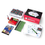 Show-me A4 100 Square Drywipe Boards - Classpack of 35