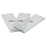 RVFM Microscope Slide One Cavity 75x25mm - Pack of 10