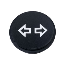 EAO 09-0S12.0084 EAO Series 09 Keypad Insert Symbol - Turn Signals