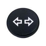 EAO 09-0S12.0084 EAO Series 09 Keypad Insert Symbol - Turn Signals