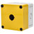 EAO 704.945.0 EAO Series4 Enclosure 94X94X81, With Cut-Out 1Xd22,5, Grey/Yellow