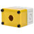 EAO 704.945.8 EAO Series4 Enclosure 94X65X81, With Cut-Out 1Xø22,5, Yellow/Grey