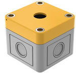 EAO 61-9480.5 EAO Series61 Enclosure For Emergency Switch Grey/Yellow 65X65X57