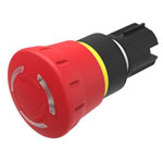 EAO 45-2D36.1920.000 Series45 Emerg-Stop Illum Actuator Twist D40 Ma Plastic