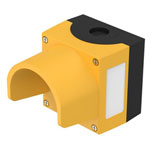 EAO 45-420.1401 EAO Series45 Enclosure 1 Hole Protective Shroud Yellow Plastic