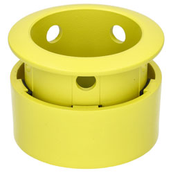 EAO 45-539.2400 EAO Series45 Protective Shroud E-Stop Yellow Metal