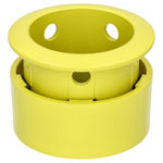 EAO 45-539.2400 EAO Series45 Protective Shroud E-Stop Yellow Metal