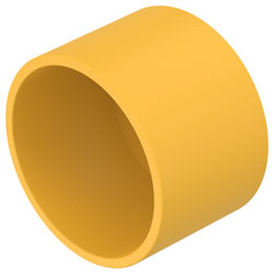 EAO 45-550.1400 EAO Series45 Protective Shroud E-Stop Yellow Plastic