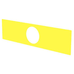 EAO 45-561.1400 EAO Series45 Emergency-Stop Legend Self-Adhesive Yellow