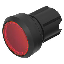 EAO 45-2231.11E0.000 Series 45 Illuminated Pushbutton Actuator Red Momentary