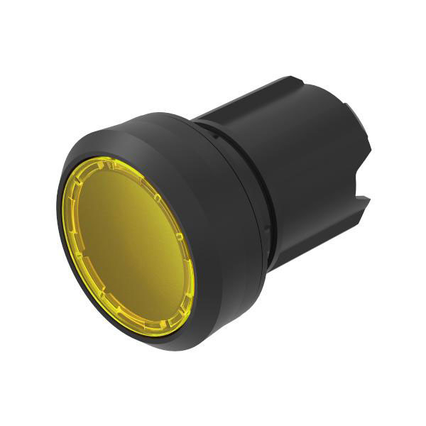  45-2231.11G0.000 Series 45 Illuminated Pushbutton Actuator Yellow Momentary