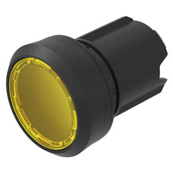 EAO 45-2231.11G0.000 Series 45 Illuminated Pushbutton Actuator Yellow Momentary