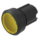 EAO 45-2231.11G0.000 Series 45 Illuminated Pushbutton Actuator Yellow Momentary