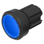 EAO 45-2231.11J0.000 Series 45 Illuminated Pushbutton Actuator Blue Momentary