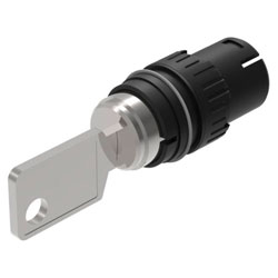 EAO 61-2101.0/D Series 61 Keylock Switch-Actuator 2 P Neutral Momentary