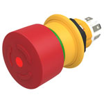 EAO 61-6451.4257 Series 61 Switch Emergency-Stop Twist Release 1NC Illuminated
