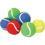 TUFTEX Tennis Ball Coloured - Pack of 12