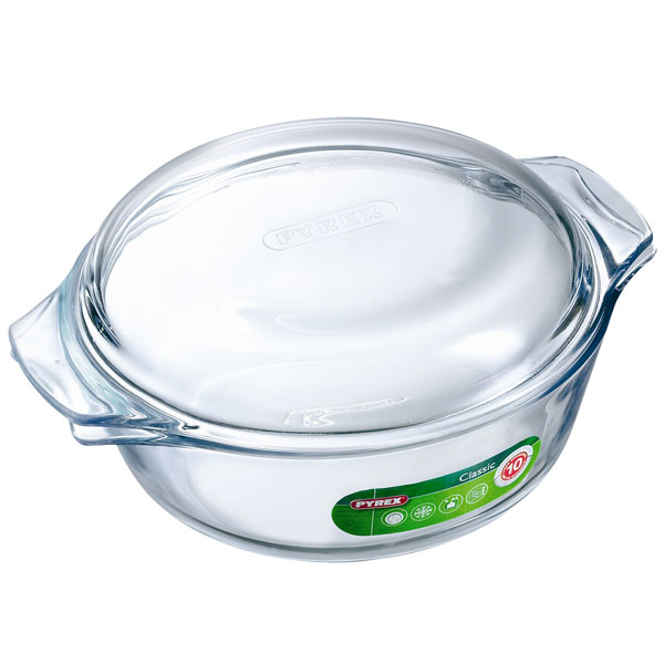 Pyrex Round Casserole 2 3 Litre Rapid Online   S53 2240p01wl 