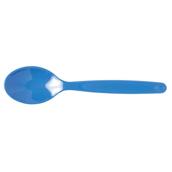 Harfield Polycarbonate Spoon Small 17cm Blue | Rapid Online