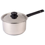 Rapid Stainless Steel Saucepan and Lid 18cm 2 Litre
