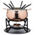 Kitchen Craft ARTFONCOP Hand Finished Copper Effect Fondue Set