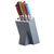 Kitchen Craft Colourworks CWKNB10 5 Piece Knife Block Set