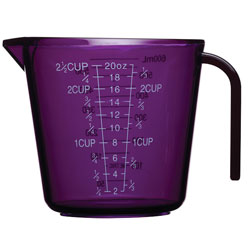 Kitchen Craft Colourworks CWPCJUGPK6 Set of 6 Measuring Jugs