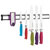 Kitchen Craft Colourworks CWSHARPDISP Display of 12 Two Stage Draw Through Knife