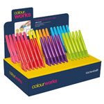 Kitchen Craft Colourworks CWUTILDISP36 Display of 36 Utility Knives