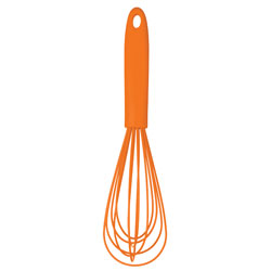 Kitchen Craft Colourworks CWWHISKOR Silicone Whisk Orange