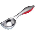 Kitchen Craft Colourworks CWZSCOOPRED Red Ice Cream Scoop with Soft Touch Panel