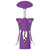 Kitchen Craft Colourworks CWZSCREWPUR Purple Wing Corkscrew with Soft Touch Body