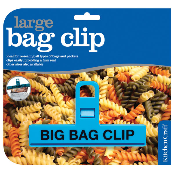 Kitchen Craft KCBAGLRG Large Plastic Bag Clip | Rapid Online