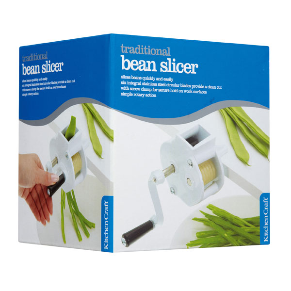 Kitchen Craft KCBEANLONG Traditional Rotary Bean Slicer Rapid Online