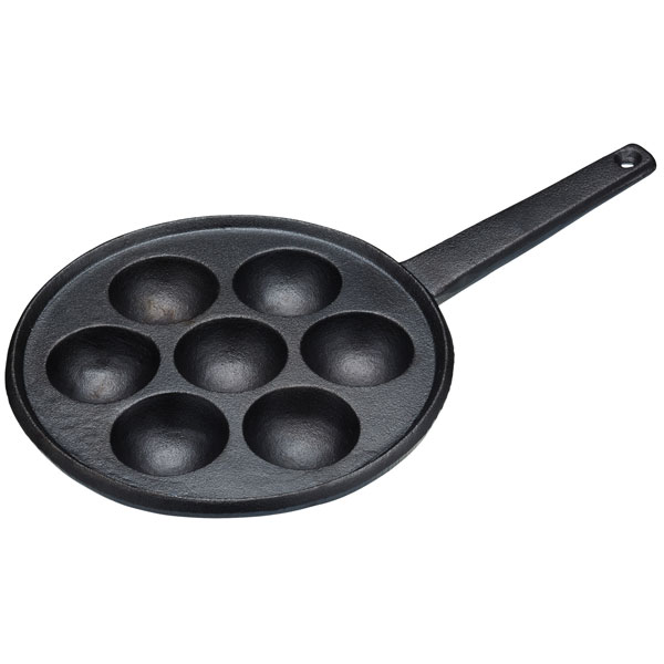 Danish Cast Iron Aebleskiver Pan