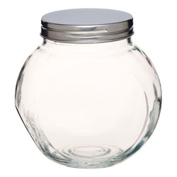 Kitchen Craft KCHMSJARLRG Tilt or Tall Large Glass Storage Jar