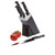 Kitchen Craft KCKNB15 5 Piece Knife Set and Block