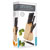 Kitchen Craft KCKNB55 6 Piece Knife Set with Wooden Block