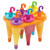 Kitchen Craft KCLOLLYUMB Set of 6 Umbrella Lolly Makers With Stand